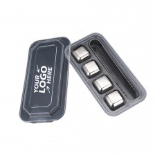 Food Grade 304 Stainless Steel Ice Cube Reusable for Drinks